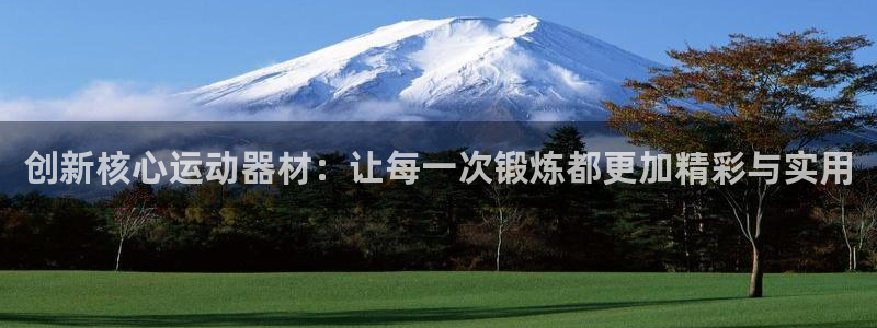 意昂4娱乐是那个系列的台子:创新核心运动器材:让每一次锻炼都